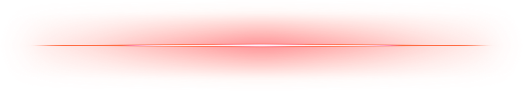 Glowing Red Neon Line Light